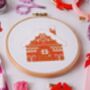 Gingerbread Cottage Cross Stitch Kit, thumbnail 2 of 4