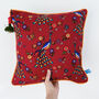 Personalised Quality Cotton Floral Cushion, thumbnail 9 of 9