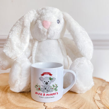 First Christmas Mug Set For Mum And Child, 6 of 6