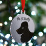 Cocker Spaniel Christmas Dog Decoration Personalised, thumbnail 6 of 12
