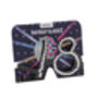 Black And Crystal '18th' Birthday Glasses On Gift Card, thumbnail 1 of 2