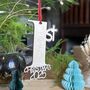 Personalised 1st Christmas 2025 Decoration, thumbnail 7 of 9