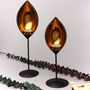G Decor Set Of Two Zion Flame Tealight Candle Holders, thumbnail 1 of 4