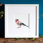 Inky Jay Bird Illustration Print, thumbnail 10 of 11