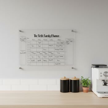 Family Wall Planner Simple Black, 3 of 11