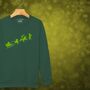 Unicorn Sleigh Kids Sweatshirt Christmas Jumper, thumbnail 6 of 11