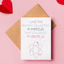 Random Particles Valentine Or Anniversary Card, thumbnail 1 of 2