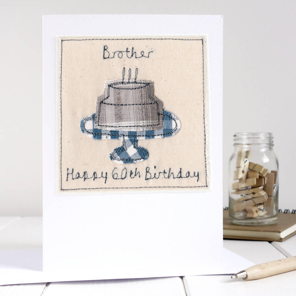 Personalised Cake Birthday Card For Him, 1 of 12