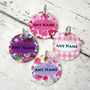 Personalised Ditsy Floral Pet Dog ID Tags, thumbnail 1 of 2