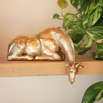 Gold Giraffe Shelfie Ornament, 2 of 4