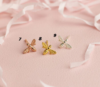Personalised Our Story Stud Earrings With Dates, 6 of 9