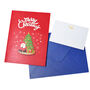 Merry Christmas Tree Pop Up Gift Cards With Santa, thumbnail 4 of 5