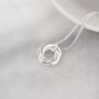 Sterling Silver 60th Birthday Necklace, thumbnail 5 of 8