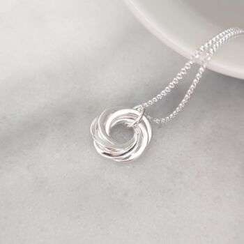 Sterling Silver 60th Birthday Necklace, 5 of 8