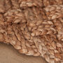 Linton Lovers Knot Natural Jute Door Mat, thumbnail 3 of 3