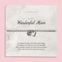 Mum Bracelet | Mum Birthday Gift, thumbnail 1 of 6