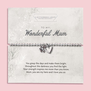 Mum Bracelet | Mothers Day Jewellery Gift, 3 of 9