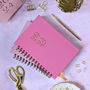 Personalised 2024 Weekly Diary| Planner| Hot Pink, thumbnail 1 of 12
