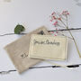 Personalised Embroidered Love Note, thumbnail 8 of 12
