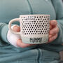 Personalised Dipped Spotty Sage Mug, thumbnail 2 of 5