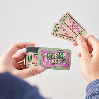 Personalised Couple's Stress Relief Tokens, 2 of 6