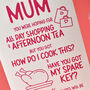 How Do I Cook This Funny Mother's Day Card, thumbnail 3 of 3