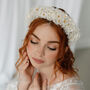Daisy Chain Wedding Dried Flower Crown Headband, thumbnail 4 of 4