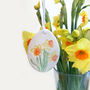 Daffodil Decoration Easter Decor, thumbnail 1 of 3