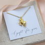 Gold Plated Unicorn Necklace, thumbnail 2 of 7