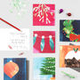 Christmas Bauble Card, thumbnail 3 of 11