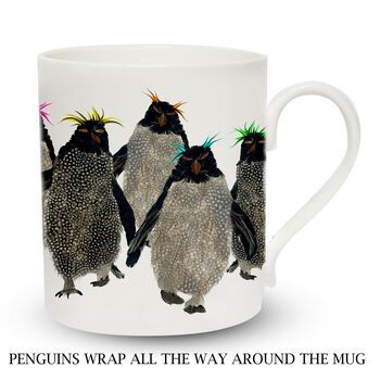 Penguin Mug Tea Or Coffee Gift Set, 5 of 5