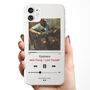 Personalised Play Song Clear Phone Case, thumbnail 1 of 5