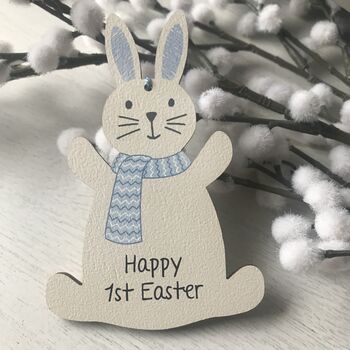 Personalised 1st Easter Bunny Decoration, 4 of 9