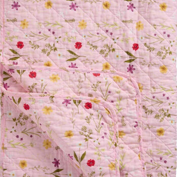Scandi Light Summer Quilt | Ditsy Floral Design, 3 of 5