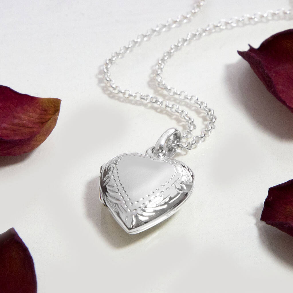 Sterling Silver Precious Heart Locket By Martha Jackson Sterling Silver ...