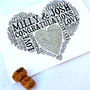 Personalised Engagement Love Sparkle Card, thumbnail 5 of 7