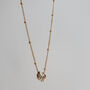 14k Gold Filled Fidget Rings Anxiety Calming Necklace, thumbnail 2 of 5