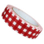 Paper Red Gingham Sticky Tape, thumbnail 3 of 3