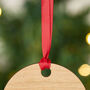 Personalised 'I Believe' Christmas Wooden Decoration, thumbnail 2 of 4
