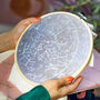 Our Night Sky Embroidery Kit, thumbnail 1 of 4