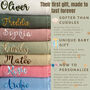 Personalised Baby Blanket Embroidered With Name Soft Customised, thumbnail 10 of 12