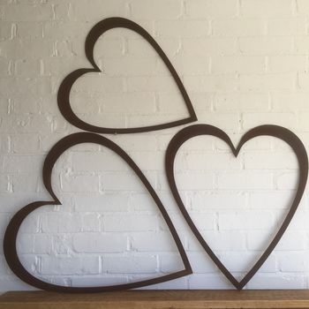 Metal Heart Decorations , Signs For The Home And Garden, 10 of 10