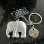 Elephant Never Forgets Conservation Keyring, thumbnail 3 of 6