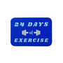 24 Days Of Exercise Advent Calendar Tin, thumbnail 3 of 9