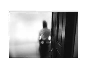 Waitress Behind Frosted Glass Photographic Art Print, 3 of 4