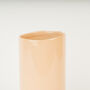 Large Cylinder Handmade Stoneware Vase In Peony Pink, thumbnail 3 of 3