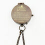 Personalised Halloween Compass With Leather Case Or Wooden Box, thumbnail 5 of 9
