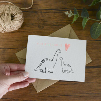 Dinosaur Happy Mother's Day Mummysaurus Card, 3 of 5
