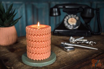 Land Rover Tyre Stack – Car Guy Candle | Man Cave Decor | Mechanics Gift | Classics Car Guys | Land Rover Gifts, 10 of 12