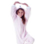 Cutie Saurus Dinosaur Super Soft Pink Onesie With Coloured Spikes, thumbnail 4 of 5